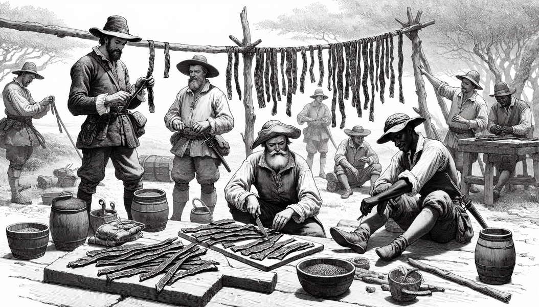 Dutch settlers-biltong