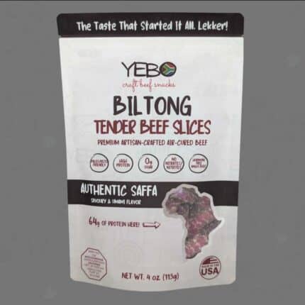 Traditional Biltong in a 8oz bag