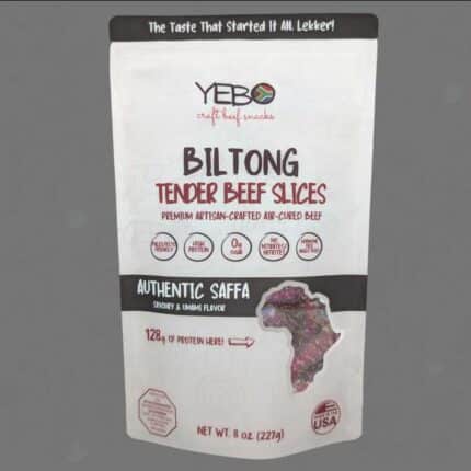 Traditional Biltong in a 8oz bag