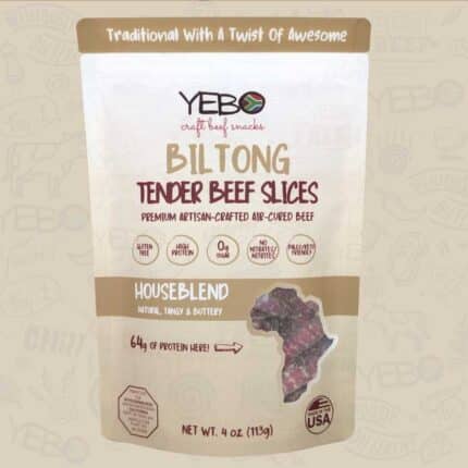 Natural Biltong in 4oz