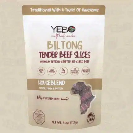 Natural Biltong in 4oz