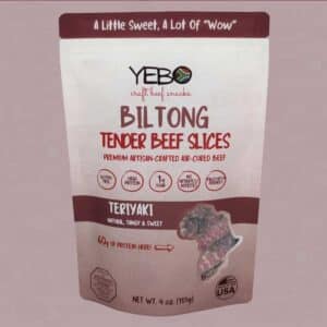 Natural Teriyaki Biltong in 4oz