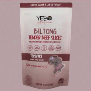 Natural Teriyaki Biltong in 8oz
