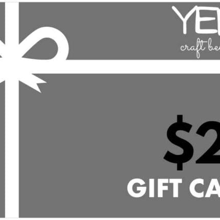 a  gift card with a ribbon