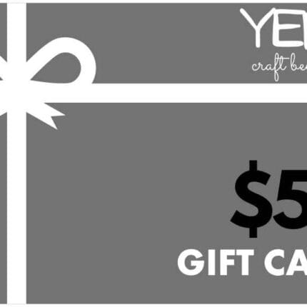 a  gift card with a ribbon