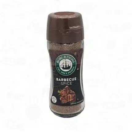 a bottle of Robertsons BBQ spice