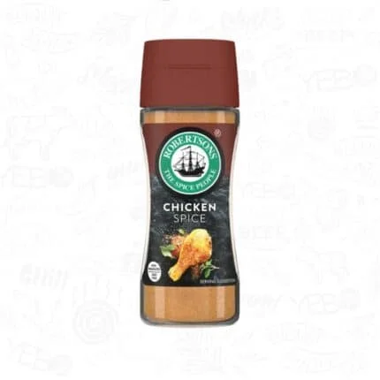 a bottle of Robertsons chicken spice