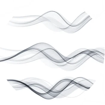 A circular image of air