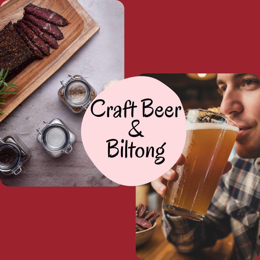 Craft beer and biltong