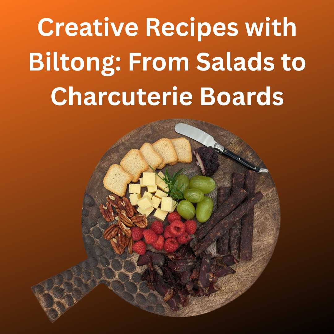 Creative recipes with biltong