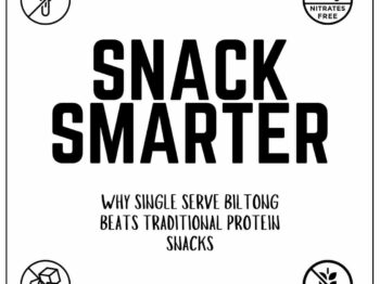 Biltong-Snack Smarter with a clean product