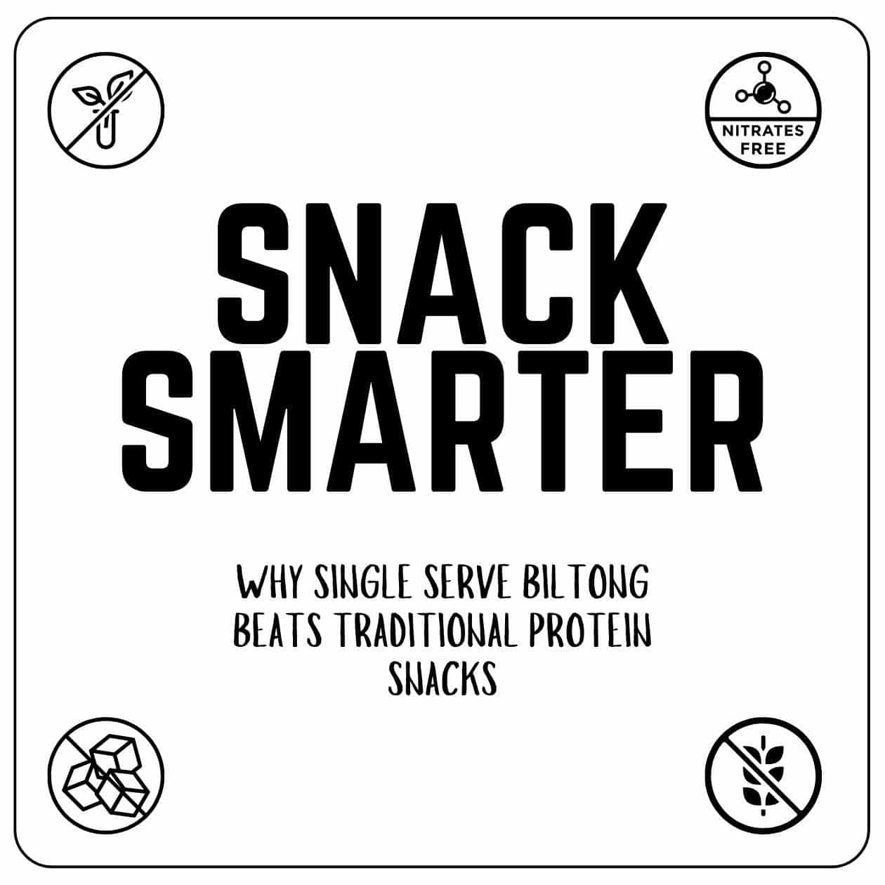 Biltong-snack smarter with a clean product