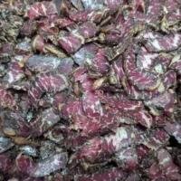 Sliced biltong. How to rest your protein habvits with Biltong.