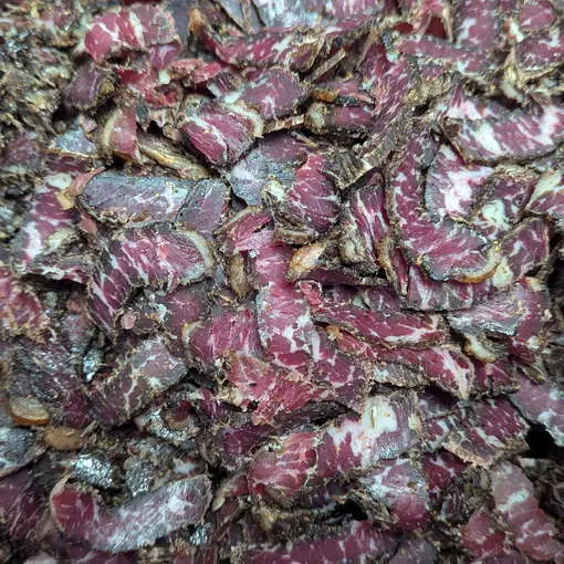 Sliced biltong. How to rest your protein habvits with Biltong.