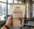 Biltong High Protein Snacks in a bag with a gym in the background
