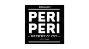 DiChickos logo Peri Peri Supply Co logo in bold white text on a black background.