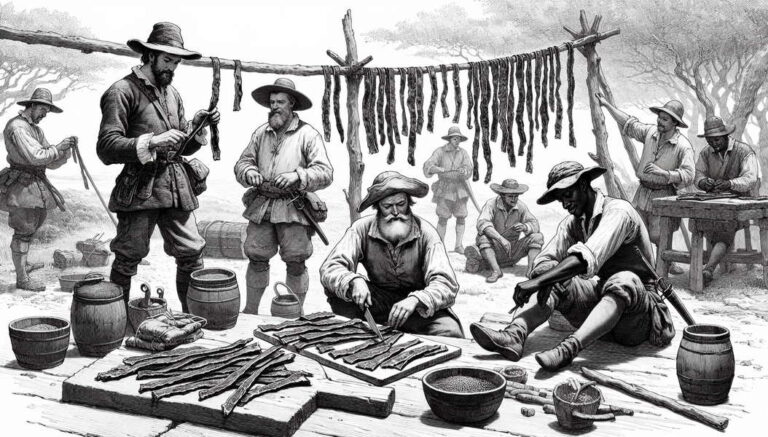 Dutch settlers biltong