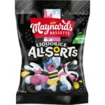 Maynards Bassetts Liquorice Allsorts Sweets Bag