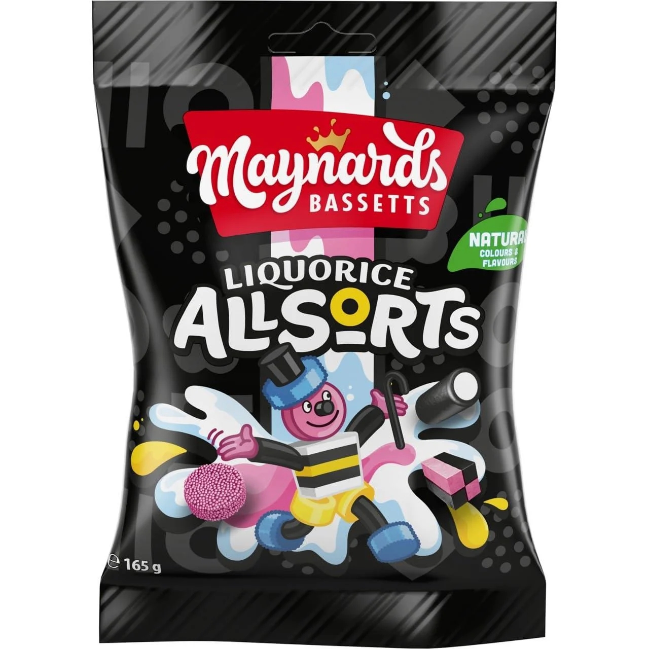 Maynards Bassetts Liquorice Allsorts Sweets Bag Maynards Bassetts Liquorice Allsorts Sweets Bag - Image 1