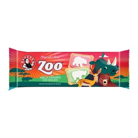 Bakers Iced Zoo Biscuits 150g Bakers Iced Zoo Biscuits 150g - Image 1