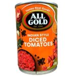 All Gold Indian Style Tomatoes 410g
