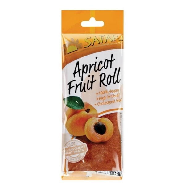 Safari Apricot Fruit Roll 80g
