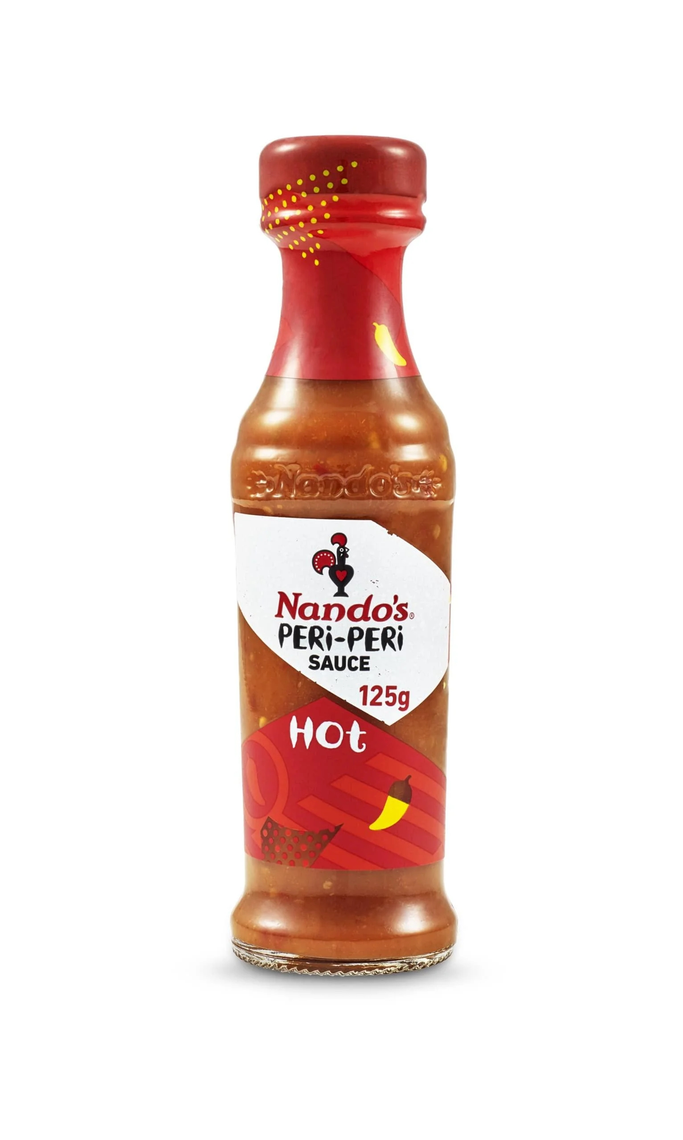 Nandos Peri-Peri Sauce Hot 125g Nandos Peri-Peri Sauce Hot 125g - Image 1